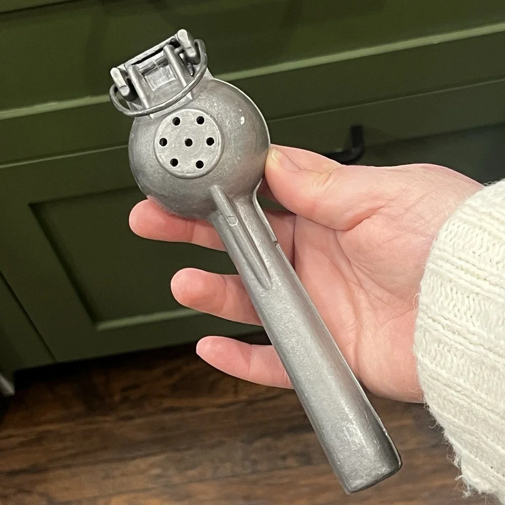Vintage Ra Chand Citrus Hand Juicer Aluminum‎ Heavy Duty Manual Press Mexico